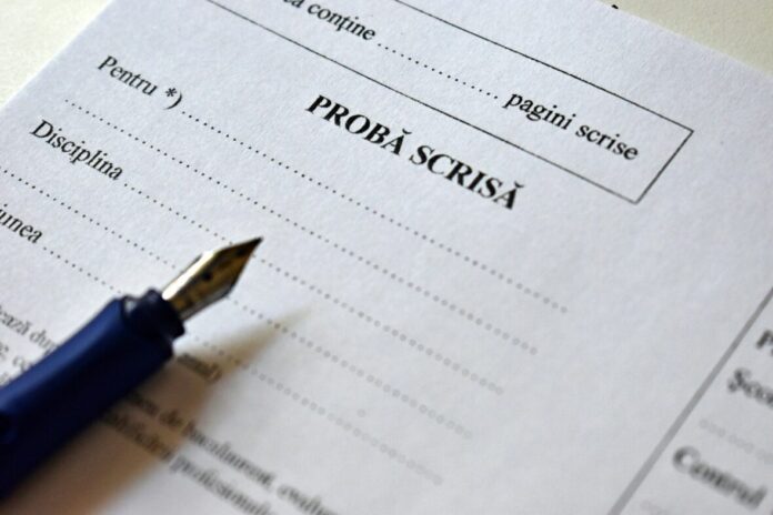 Simulare-Examen-Stilou-Foaie-Evaluare-Bacalaureat proba scrisa