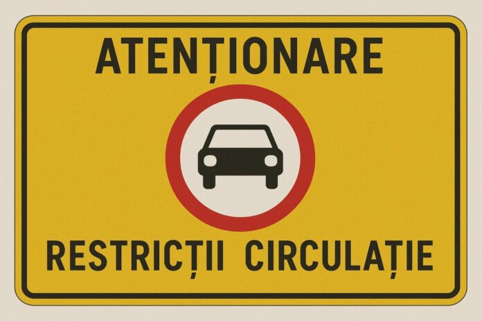 restrictii circulatie panou