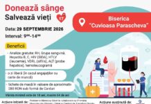O NOUĂ CAMPANIE ”DONEAZĂ SÂNGE, SALVEAZĂ VIEȚI”